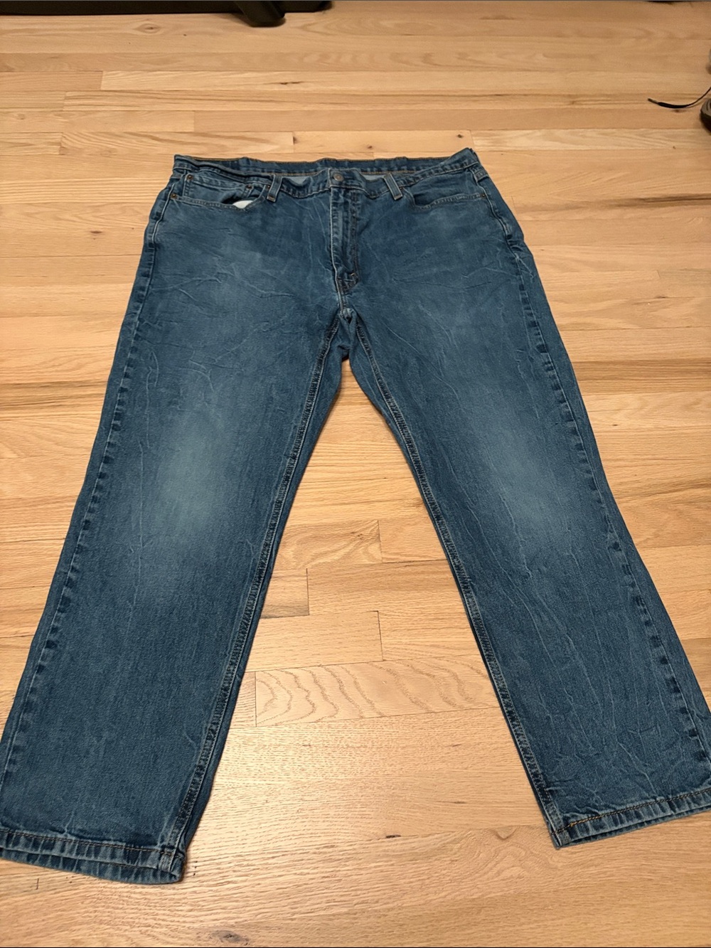 Levi’s Men's Blue Denim Jeans - Classic Relaxed Fit